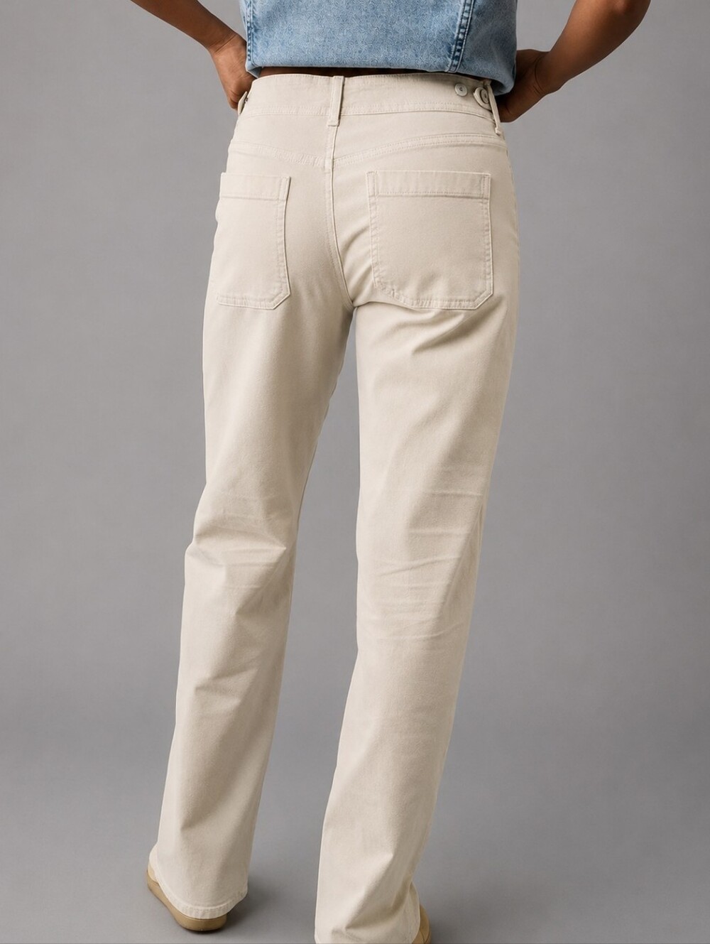 American Eagle Outfitters AE Stretch High-Waisted Stovepipe Utility Pant 6 R
